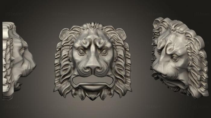 3D model Lion Head (STL)